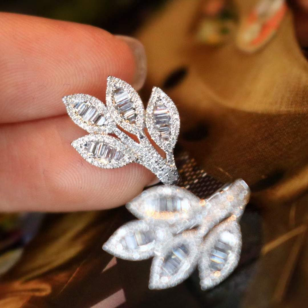 Tree of Life Diamond Stud Earrings