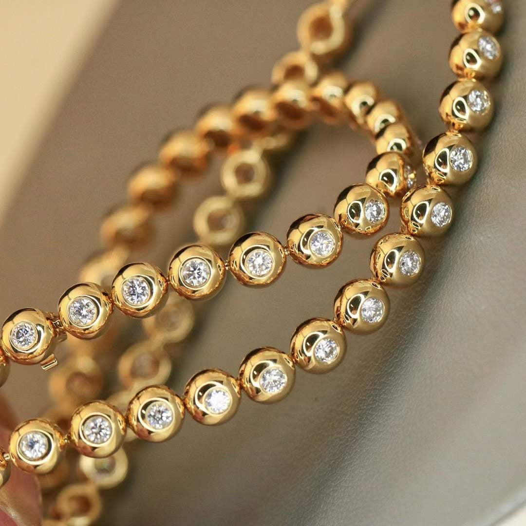 Classic Round Diamond Bracelet