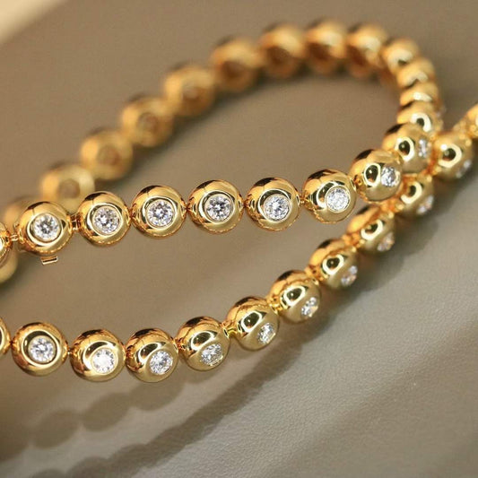 Classic Round Diamond Bracelet