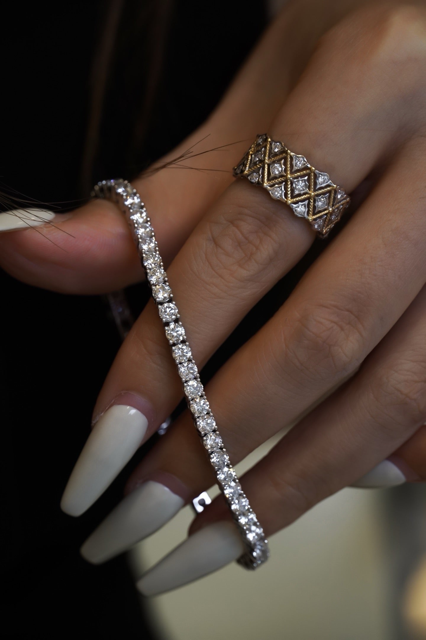 Serwa Jewellery | The Stellar Line – Diamond Tennis Bracelet