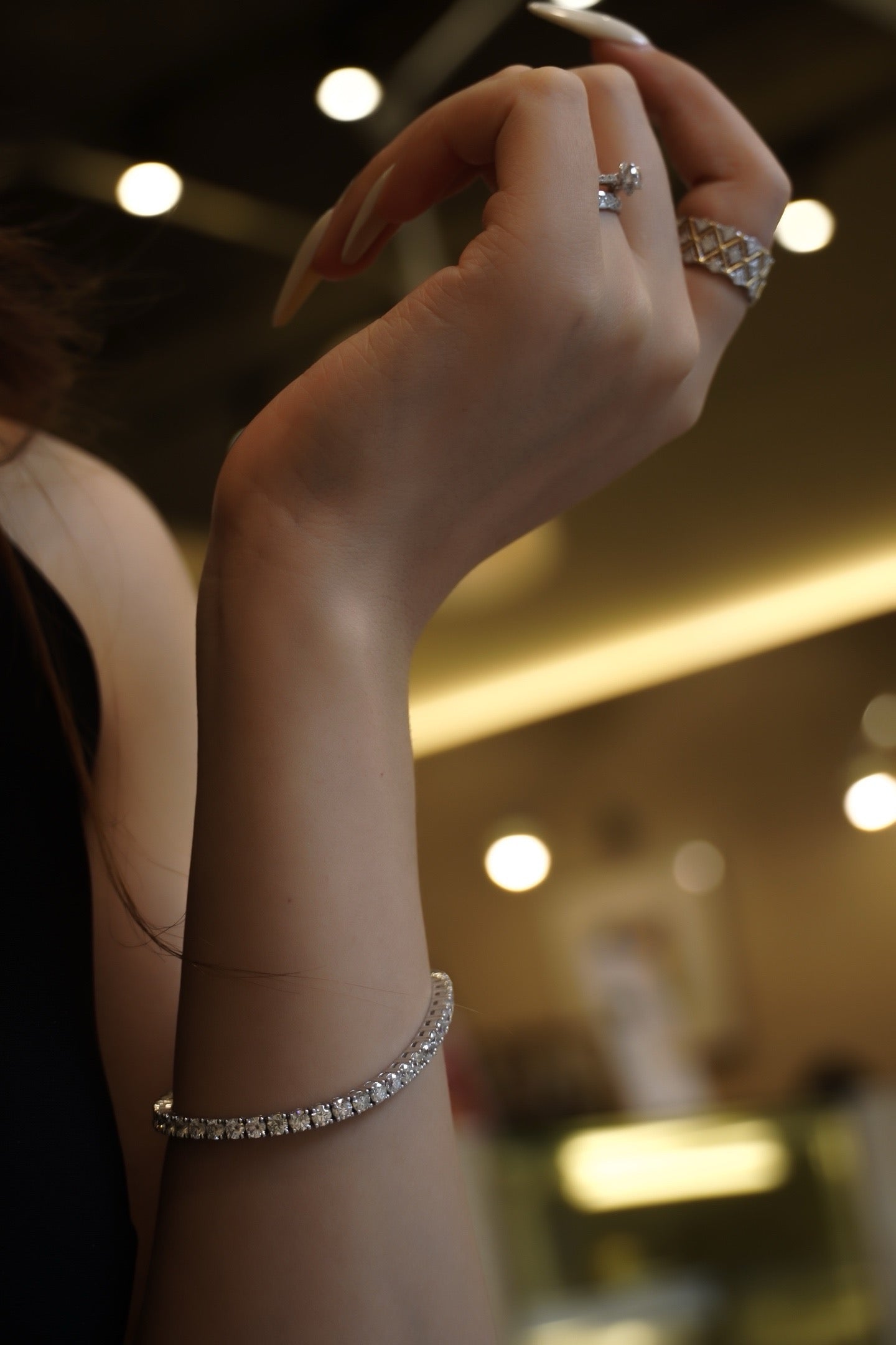 Serwa Jewellery | The Stellar Line – Diamond Tennis Bracelet