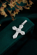 Serwa Jewellery | Eternal Cross – PT900 Lab-Grown Diamond Pendant