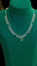 Serwa Jewellery | Lace Edge Full Diamond Evening Necklace