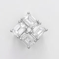 Serwa Jewellery | Radiant Solitaire – 18K Gold Lab-Grown Diamond Pendant