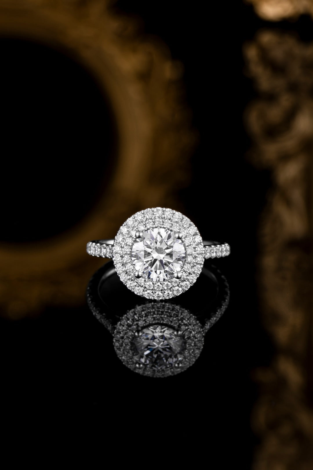 Serwa Jewellery | Crown of Light – 18K Gold Lab-Grown Diamond Ring