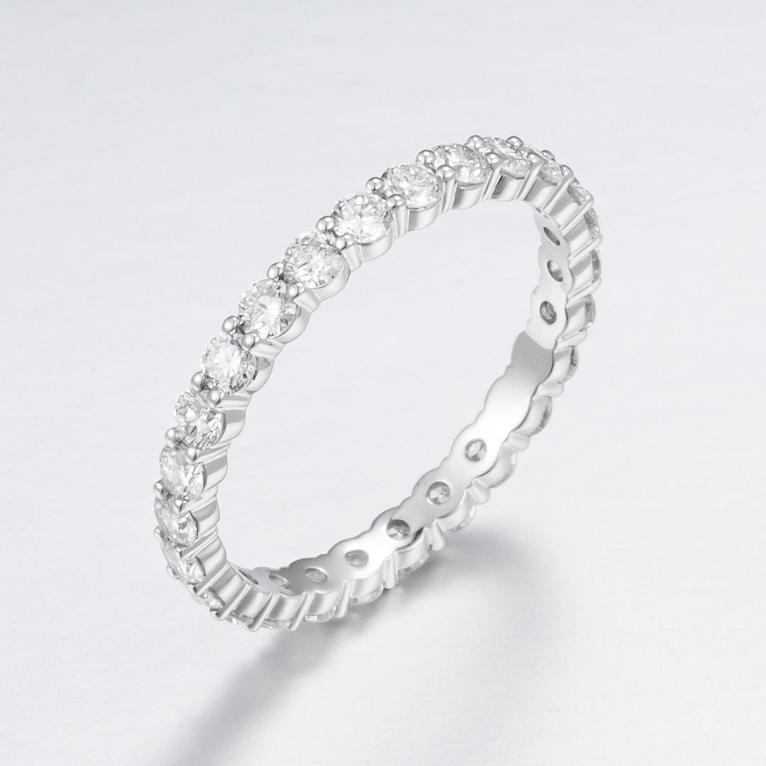 Serwa Jewellery | Eternal Line – PT900 Lab-Grown Diamond Ring