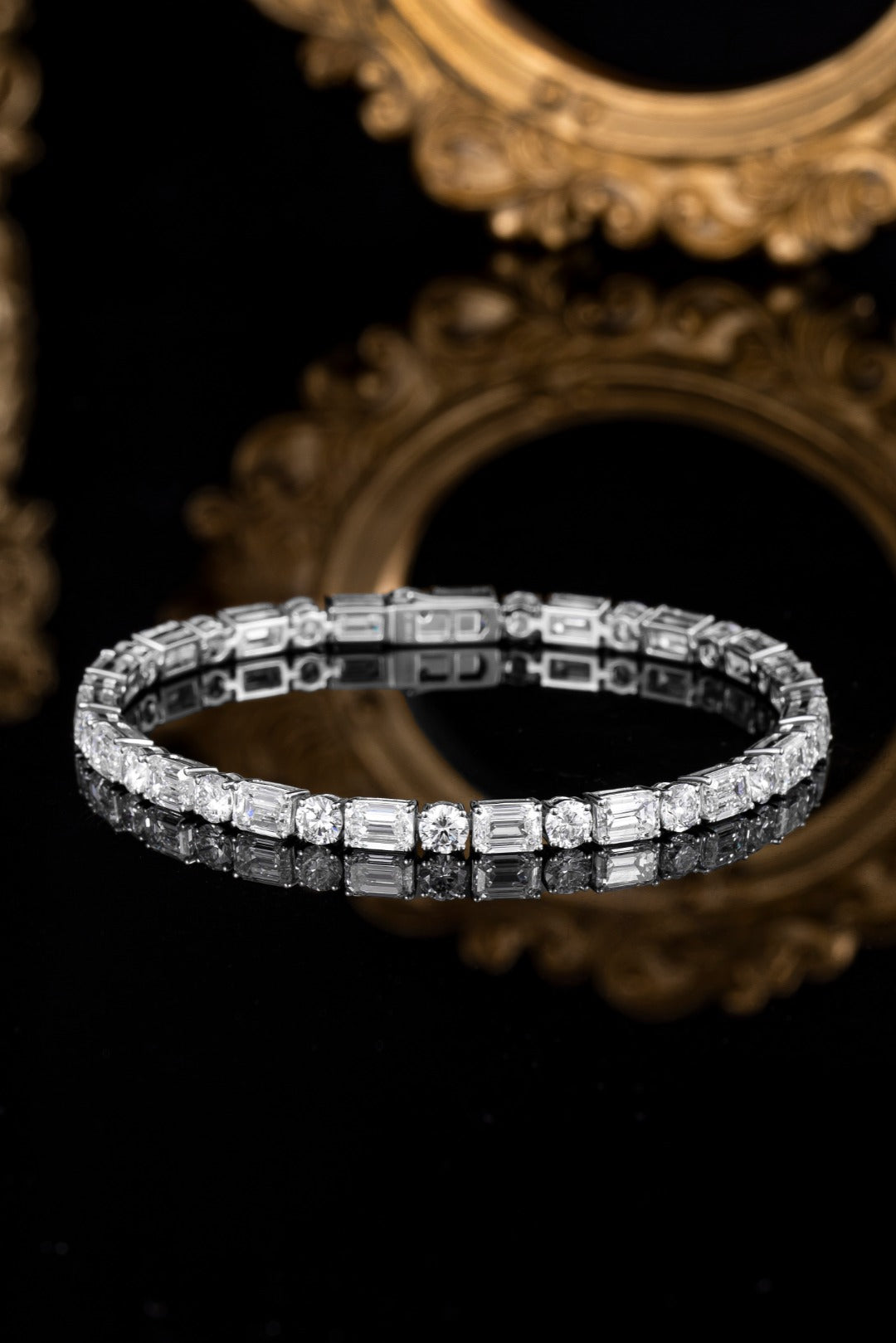 Serwa Jewellery | Dual Brilliance – PT900 Lab-Grown Diamond Bracelet