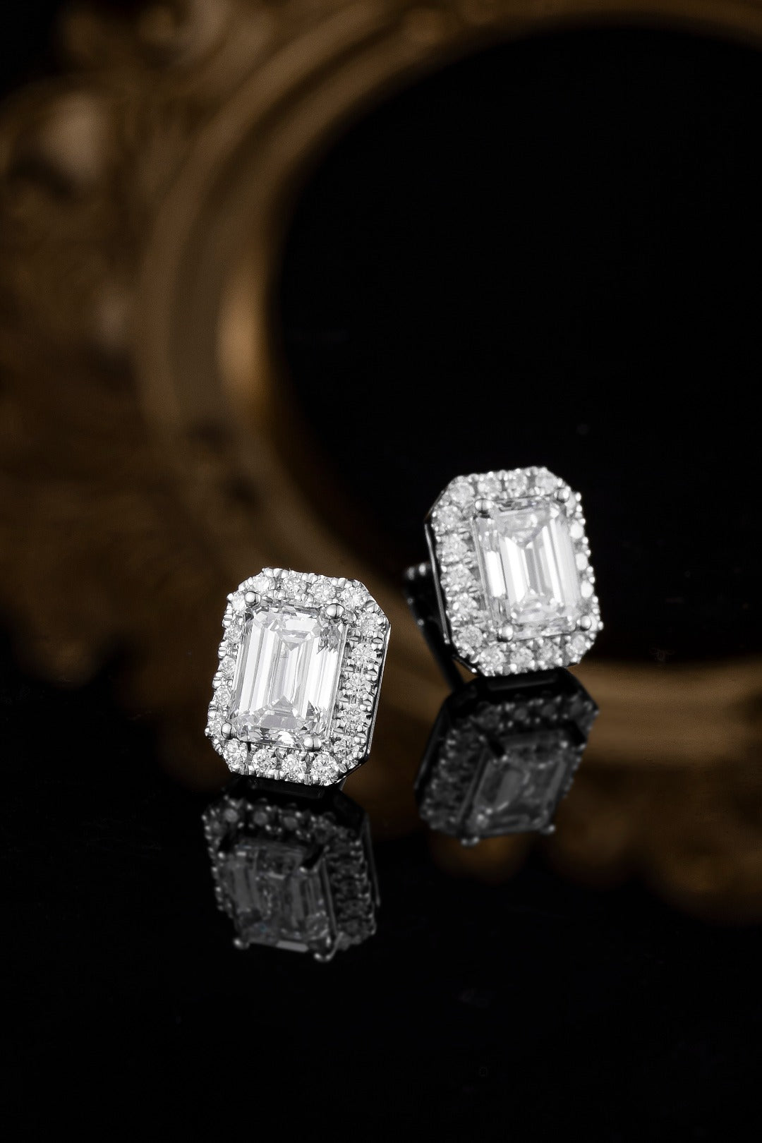 Serwa Jewellery | Pure Radiance – PT900 Lab-Grown Diamond Stud Earrings