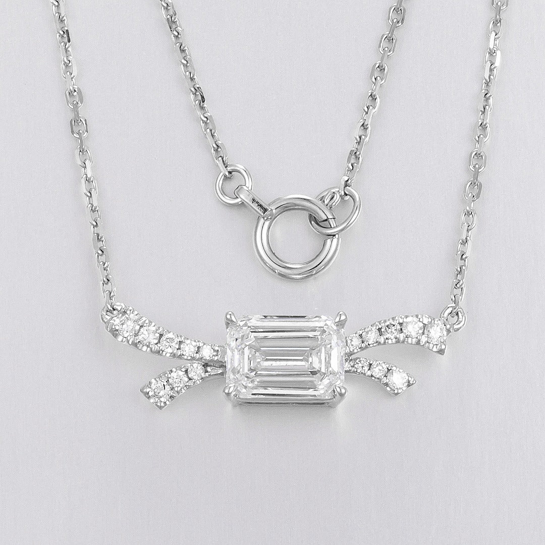 Serwa Jewellery | Subtle Glow – PT900 Lab-Grown Diamond Necklace
