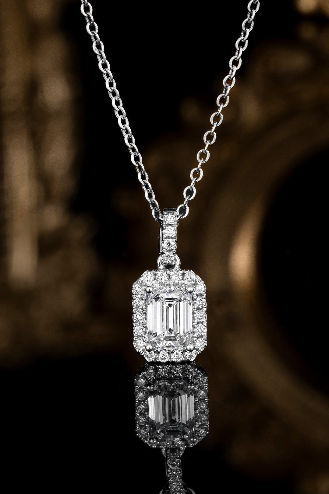 Serwa Jewellery | Quiet Brilliance – PT900 Lab-Grown Diamond Pendant