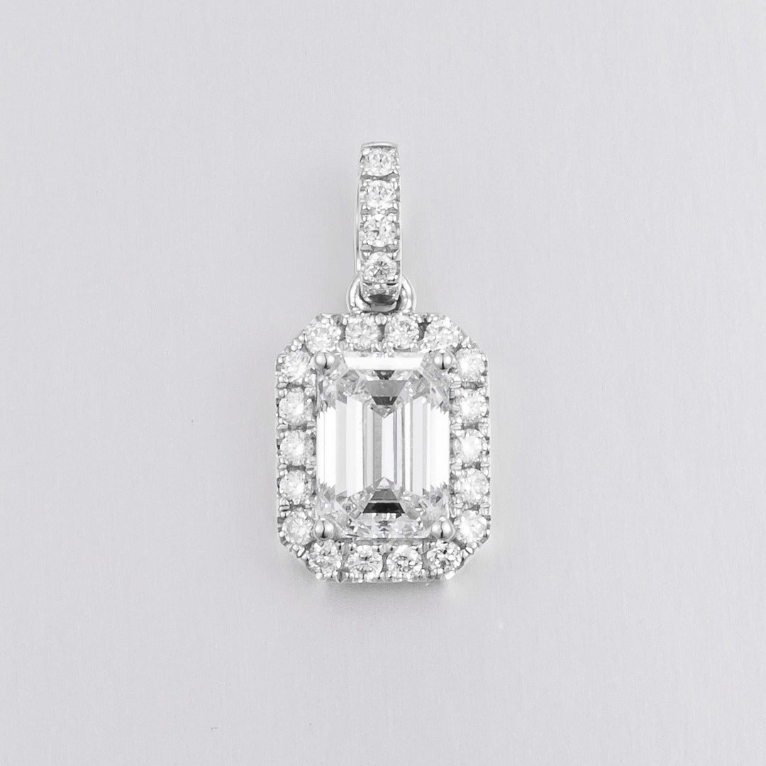 Serwa Jewellery | Quiet Brilliance – PT900 Lab-Grown Diamond Pendant