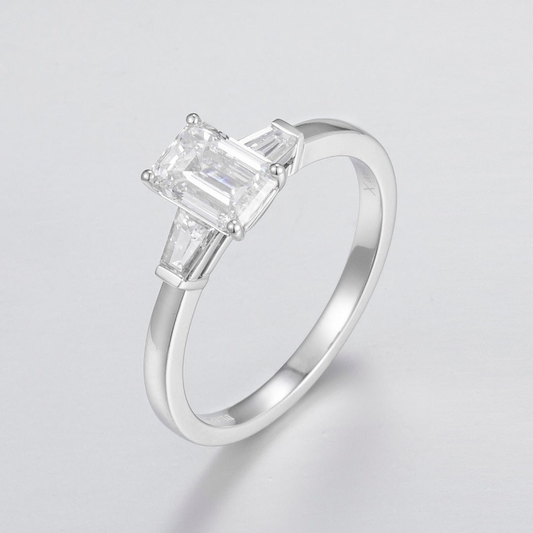 Serwa Jewellery | Quiet Poise – PT900 Lab-Grown Diamond Ring