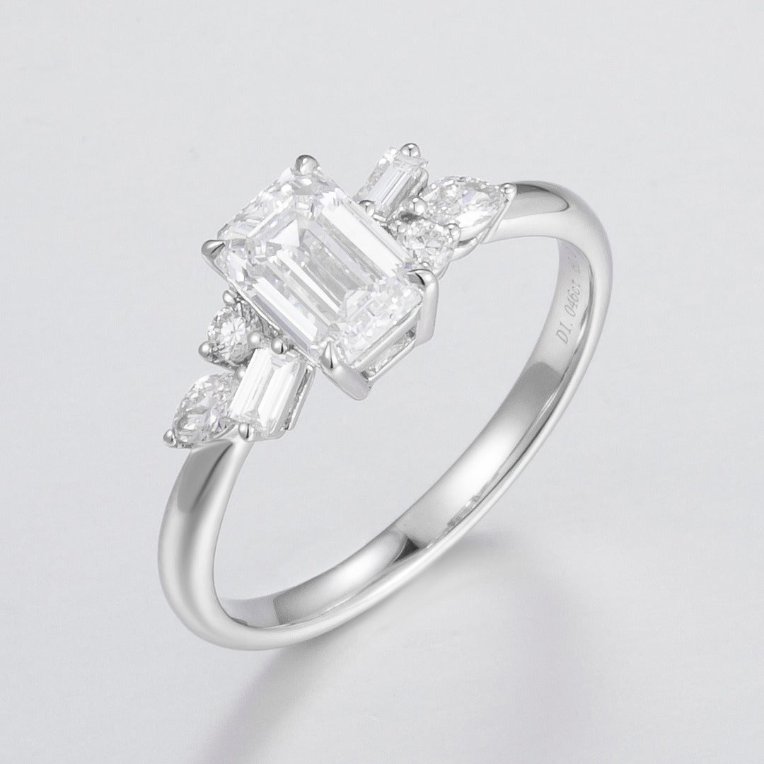 Serwa Jewellery | Gentle Clarity – PT900 Lab-Grown Diamond Ring