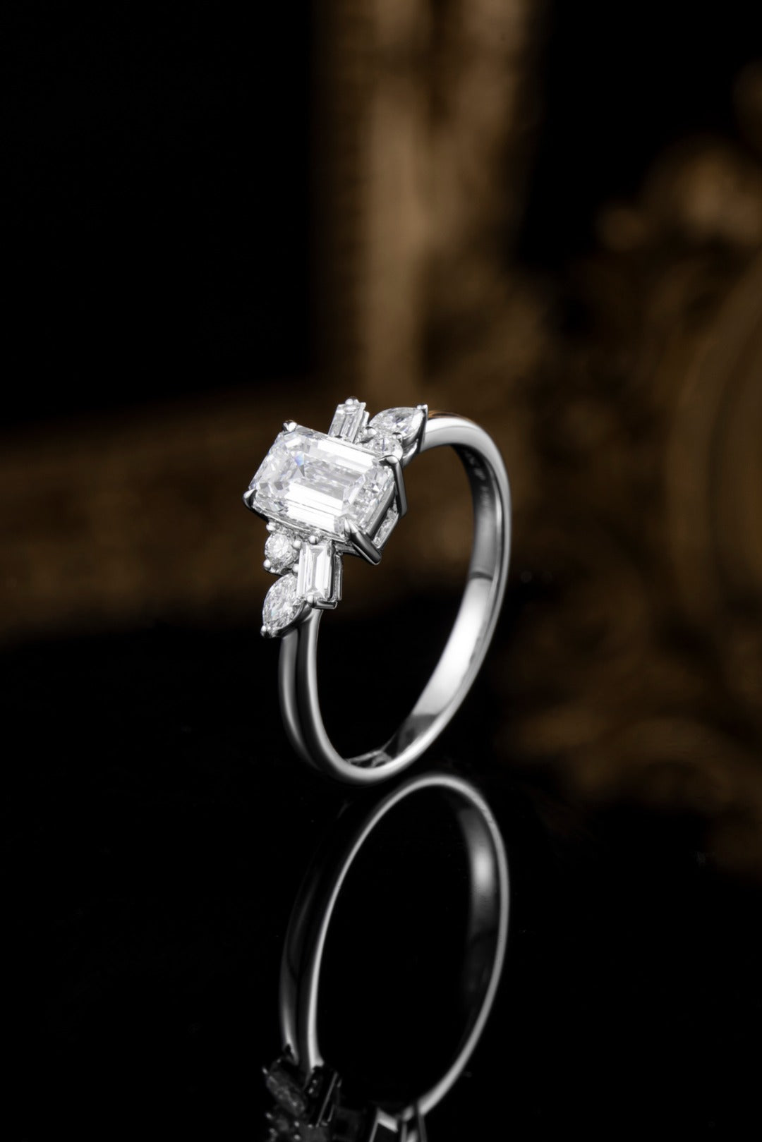 Serwa Jewellery | Gentle Clarity – PT900 Lab-Grown Diamond Ring