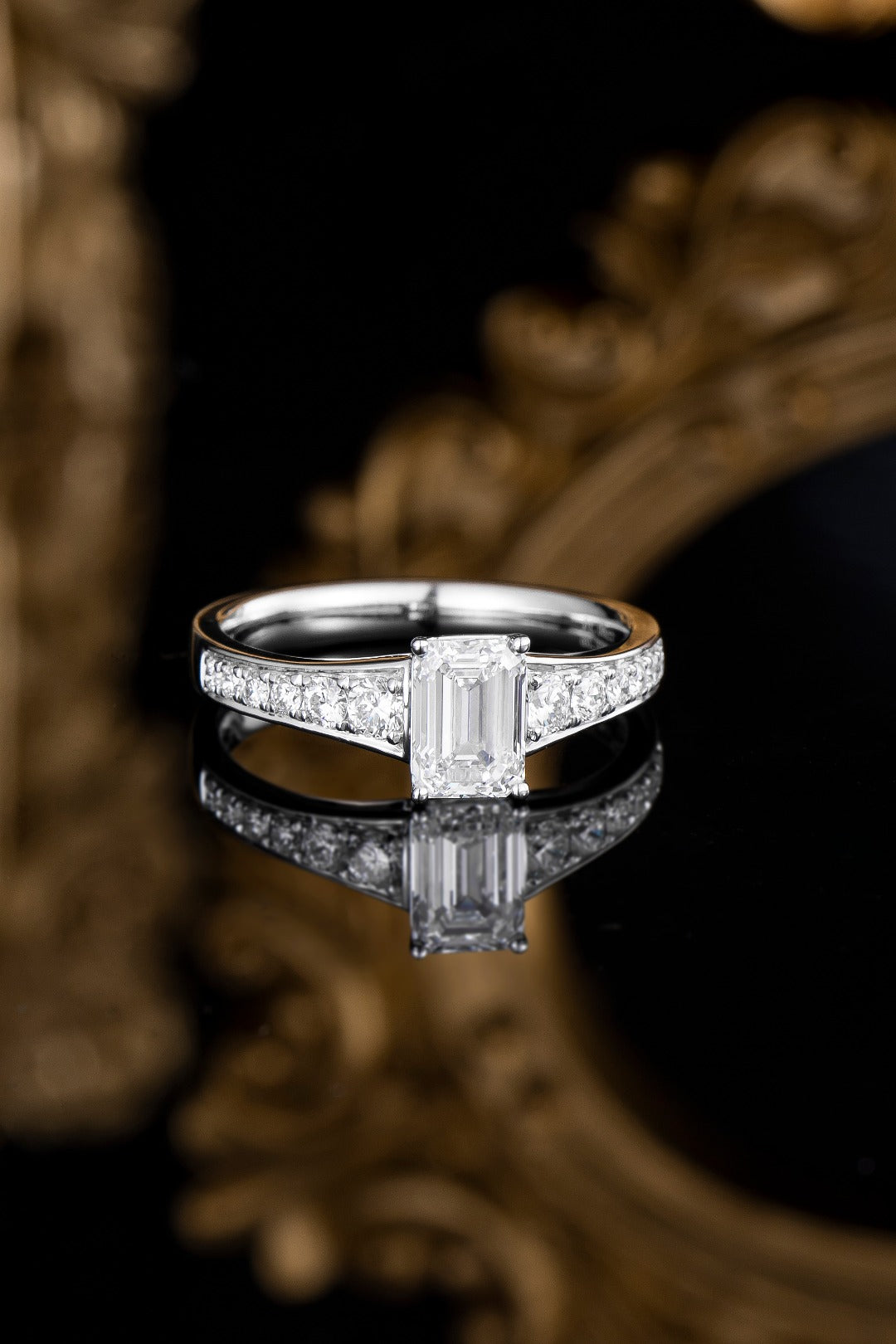 Serwa Jewellery | Poised Luminescence – PT900 Lab-Grown Diamond Ring