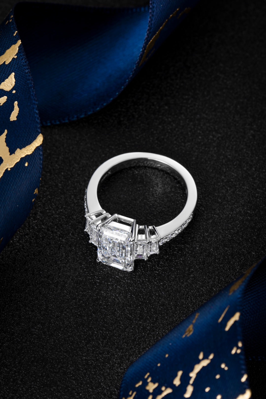Serwa Jewellery | Commanding Grace – PT900 Lab-Grown Diamond Ring