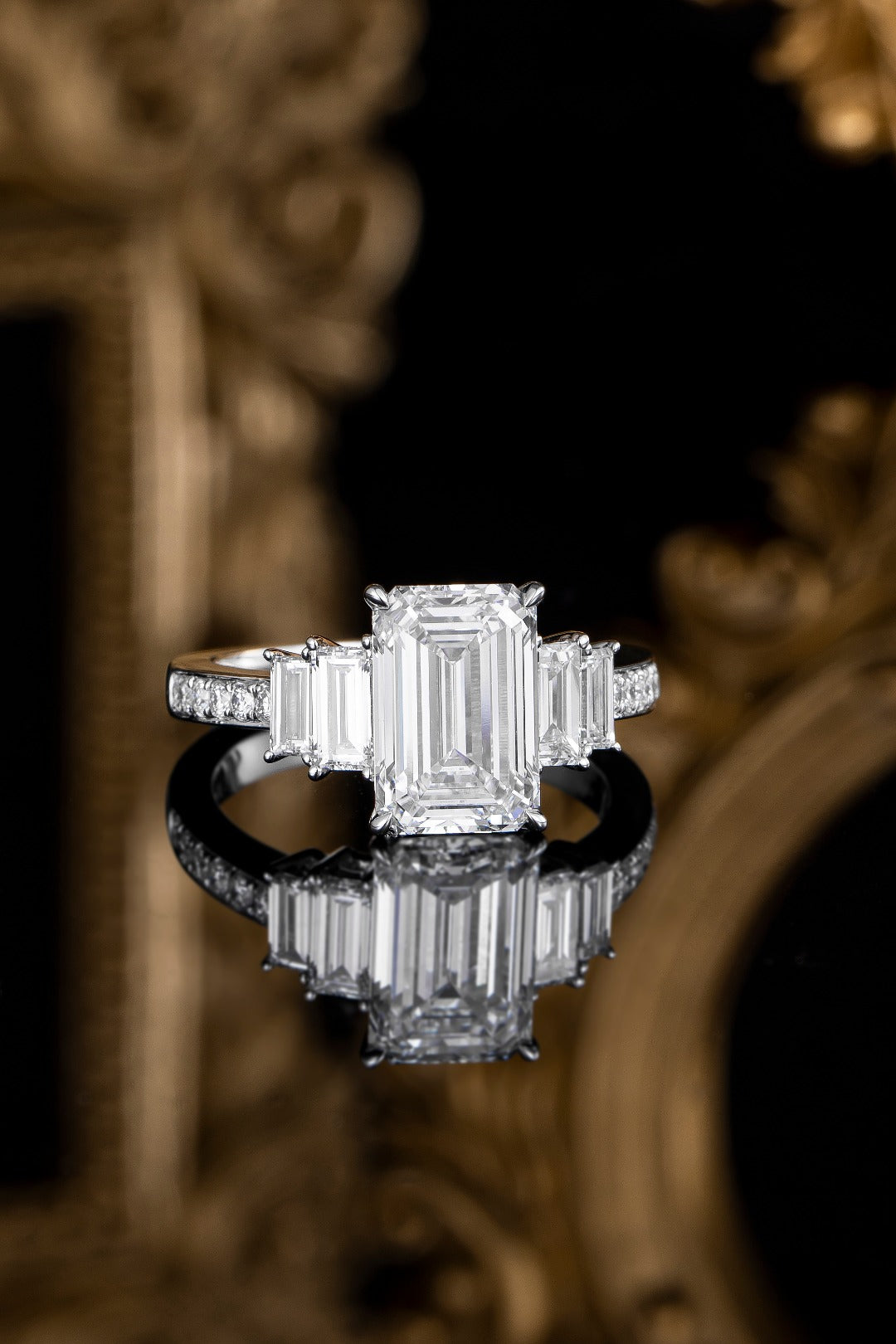 Serwa Jewellery | Commanding Grace – PT900 Lab-Grown Diamond Ring