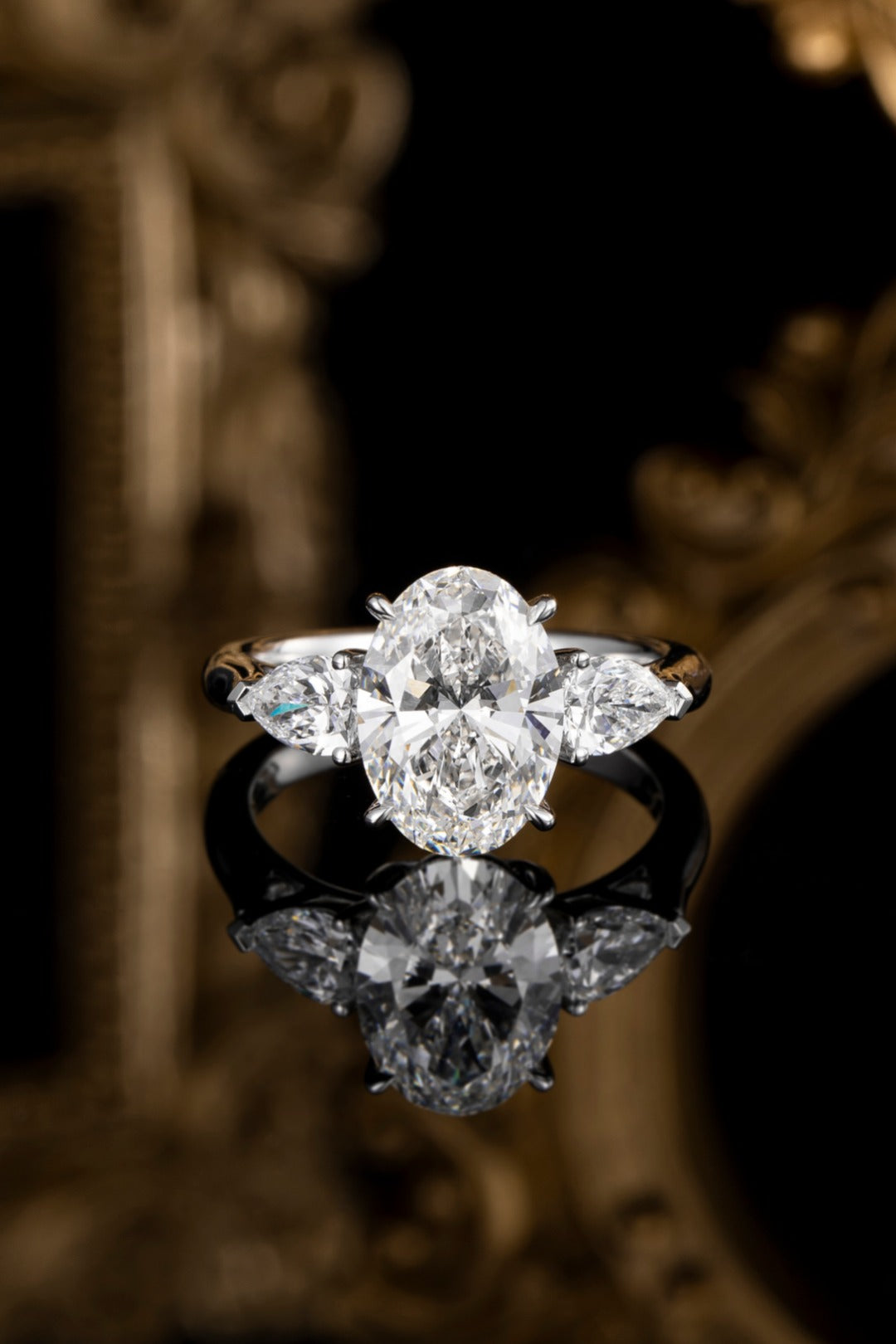 Serwa Jewellery | Sculpted Brilliance – PT900 Lab-Grown Diamond Ring