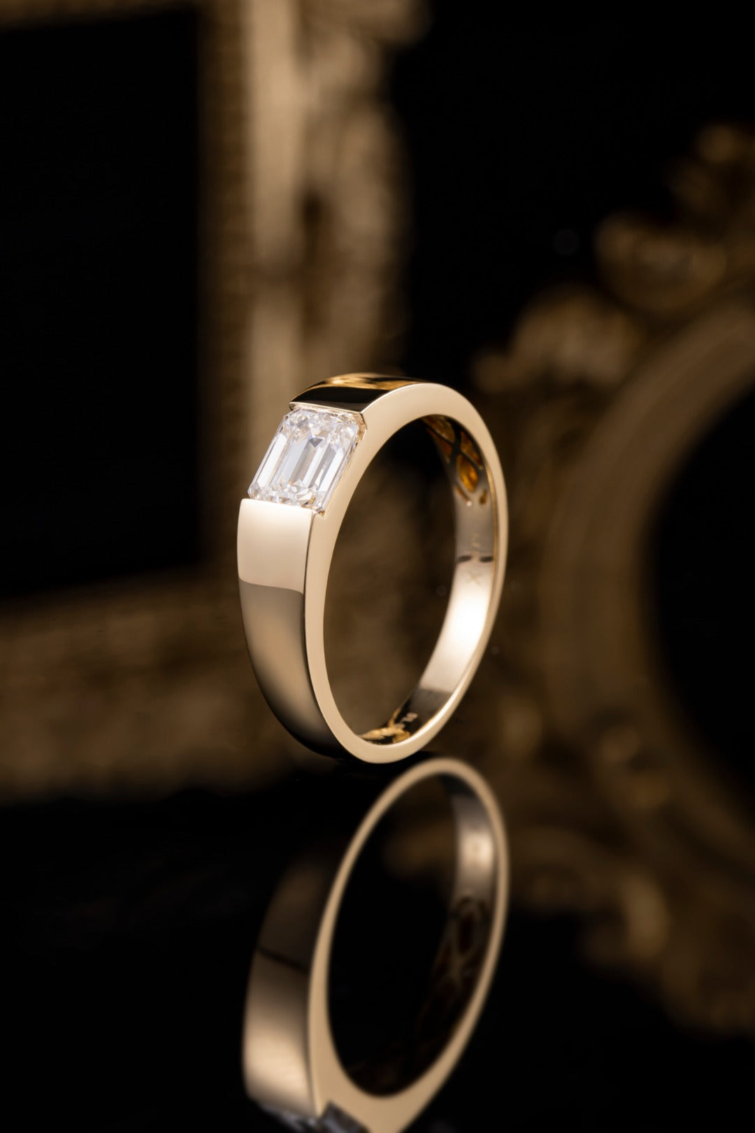 Serwa Jewellery | Modern Edge – 14K Gold Lab-Grown Diamond Ring
