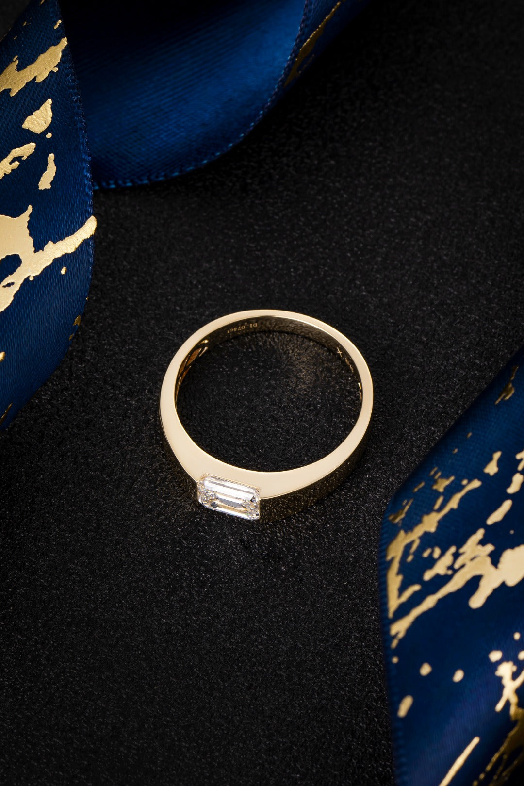 Serwa Jewellery | Modern Edge – 14K Gold Lab-Grown Diamond Ring
