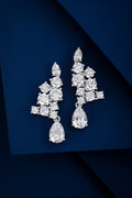 Serwa Jewellery | Luminous Cascade – 14K Gold Lab-Grown Diamond Earrings