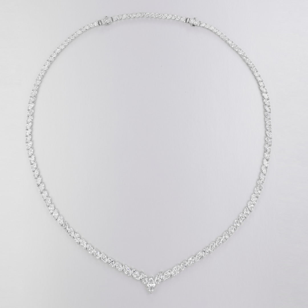Serwa Jewellery | Endless Radiance – 14K Gold Lab-Grown Diamond Necklace