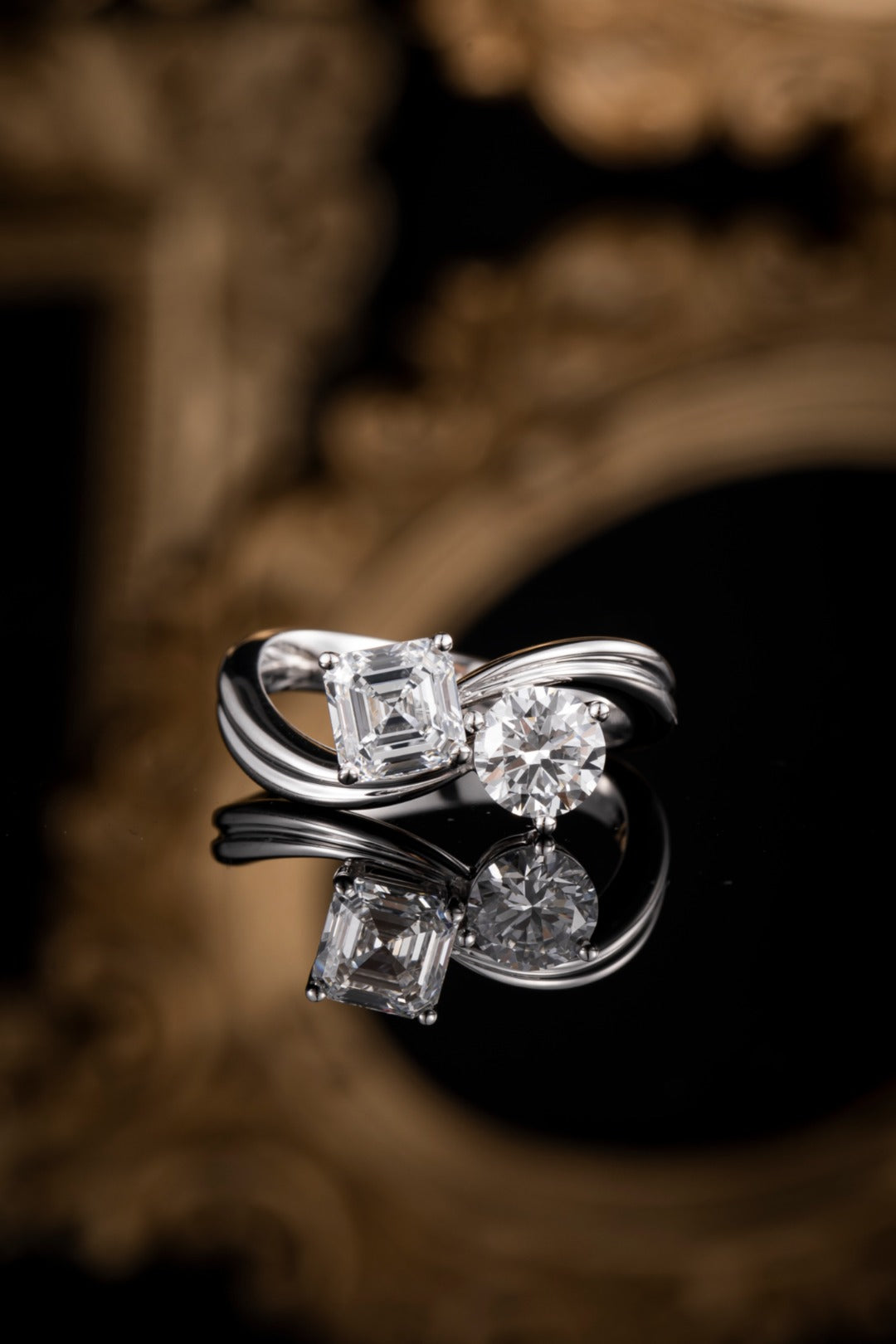 Serwa Jewellery | Balanced Radiance – PT900 Lab-Grown Diamond Ring