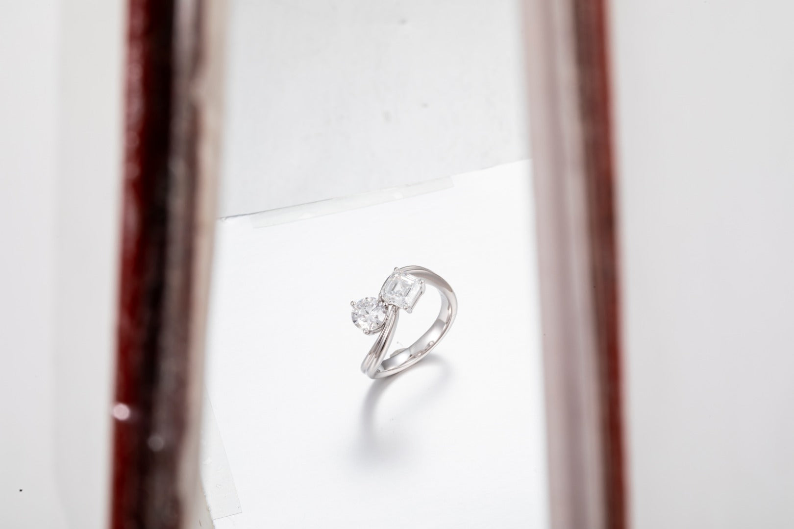 Serwa Jewellery | Balanced Radiance – PT900 Lab-Grown Diamond Ring