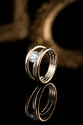 Serwa Jewellery | Stacked Harmony – 14K Gold Lab-Grown Diamond Ring