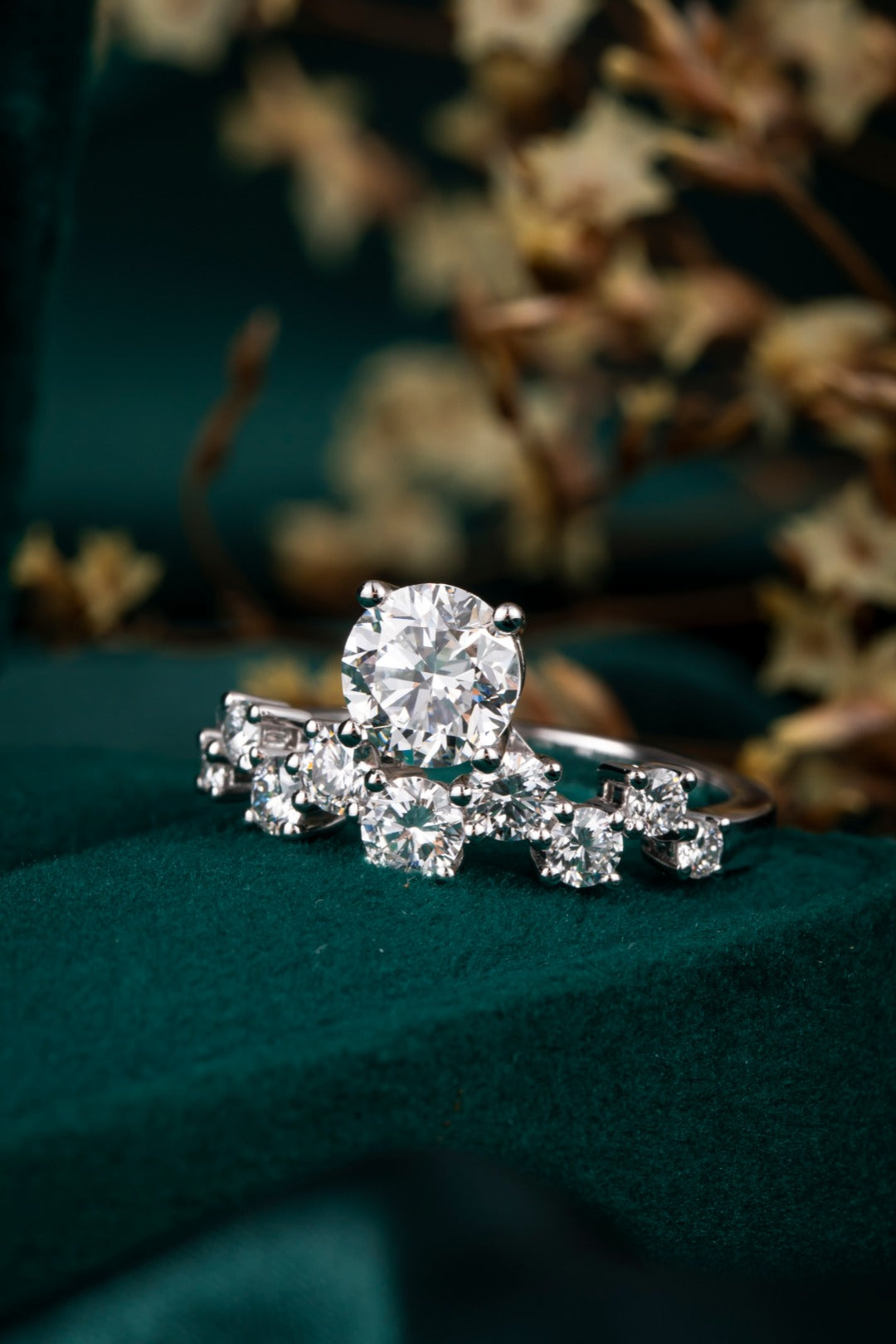 Serwa Jewellery | Luminous Accord – PT900 Lab-Grown Diamond Ring