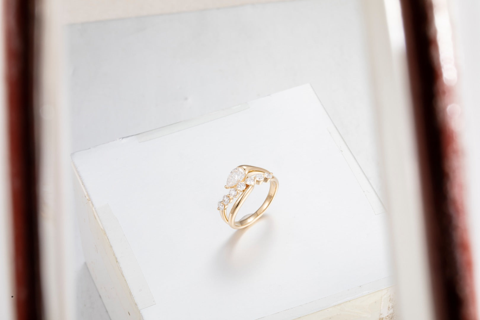 Serwa Jewellery | Balanced Glow – 14K Gold Lab-Grown Diamond Ring
