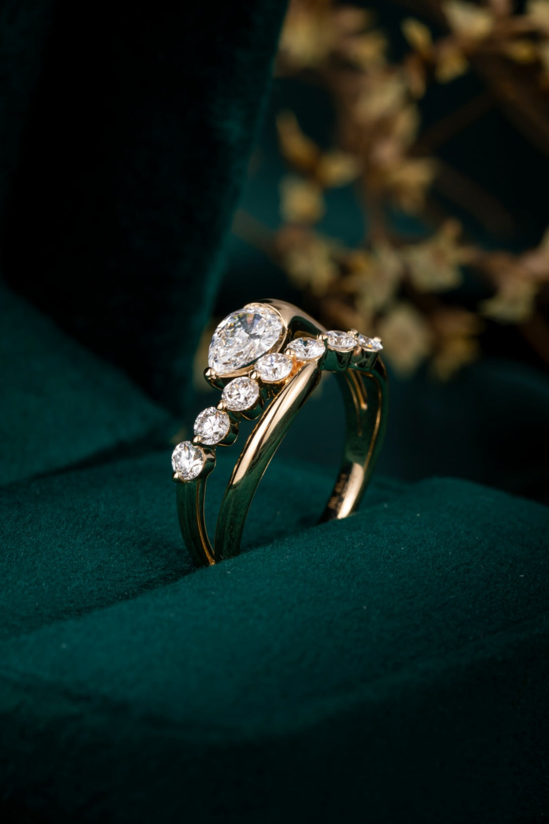 Serwa Jewellery | Balanced Glow – 14K Gold Lab-Grown Diamond Ring