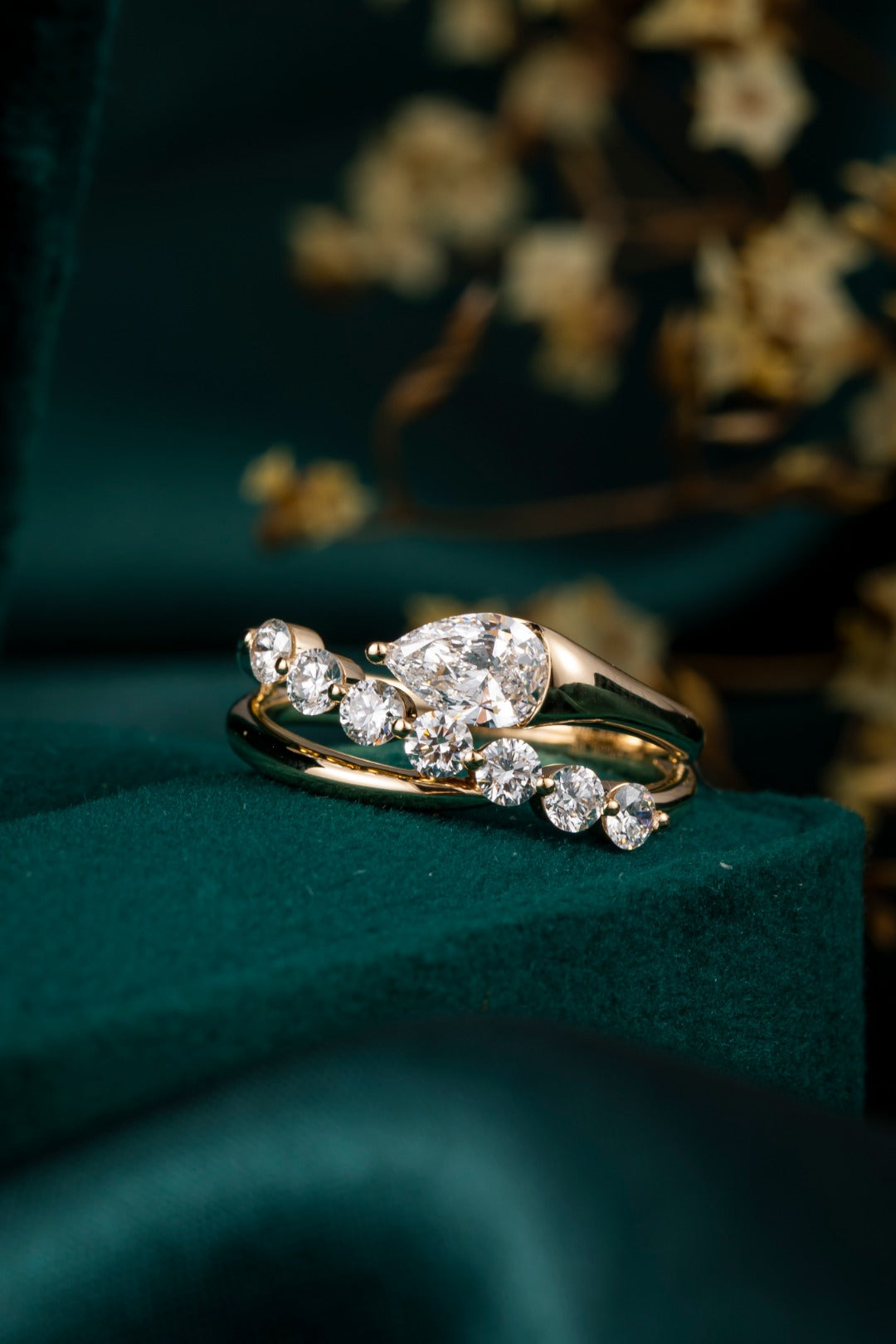 Serwa Jewellery | Balanced Glow – 14K Gold Lab-Grown Diamond Ring
