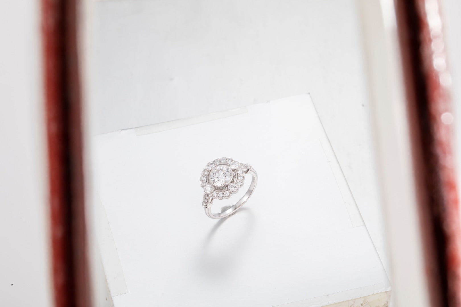 Serwa Jewellery | Heirloom Bloom – PT900 Lab-Grown Diamond Ring