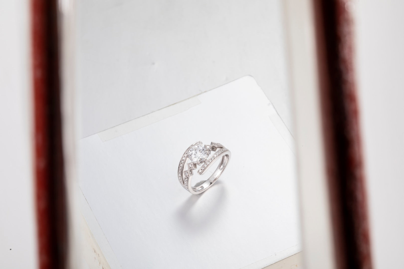 Serwa Jewellery | Poised Balance – PT900 Lab-Grown Diamond Ring