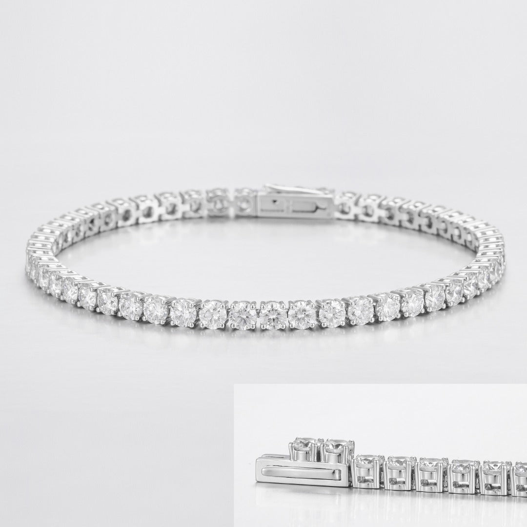 Serwa Jewellery | Timeless Radiance – 14K Gold Lab-Grown Diamond Bracelet