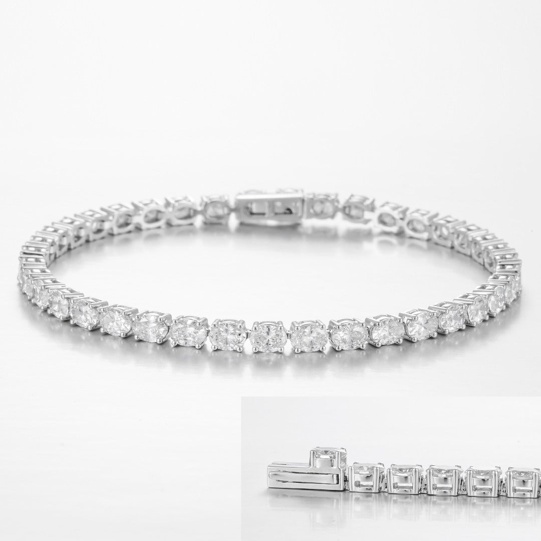 Serwa Jewellery | Eternal Line – PT900 Lab-Grown Diamond Bracelet