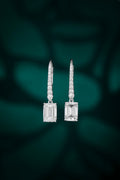 Serwa Jewellery | Emerald Light – 14K Gold Lab-Grown Diamond Earrings