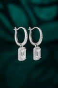 Serwa Jewellery | Luminous Halo – PT900 Lab-Grown Diamond Earrings