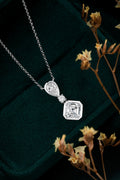 Serwa Jewellery | Sculpted Brilliance – PT900 Lab-Grown Diamond Pendant Necklace
