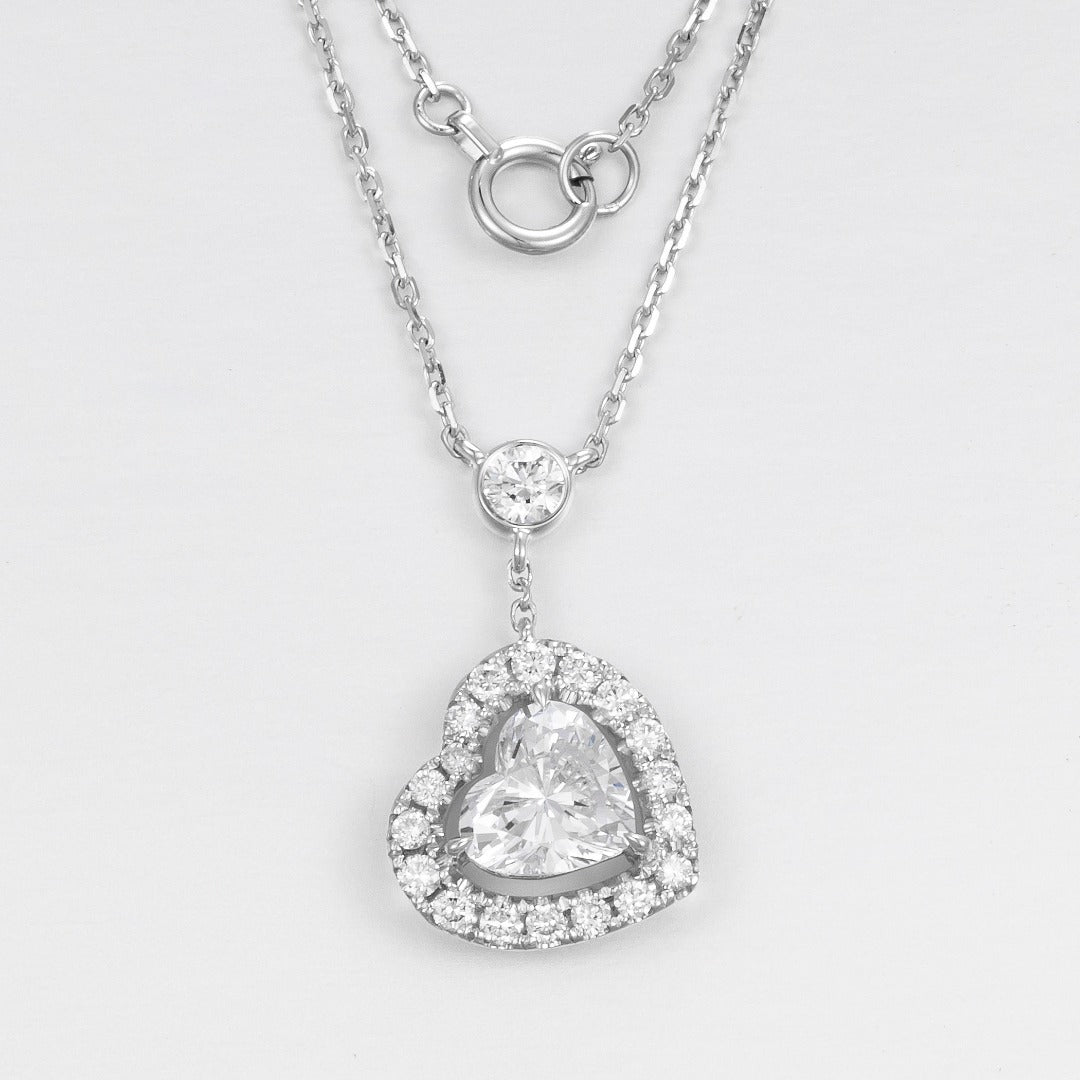 Serwa Jewellery | Eternal Embrace – PT950 Lab-Grown Diamond Necklace