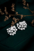 Serwa Jewellery | Floral Radiance – PT900 Lab-Grown Diamond Earrings