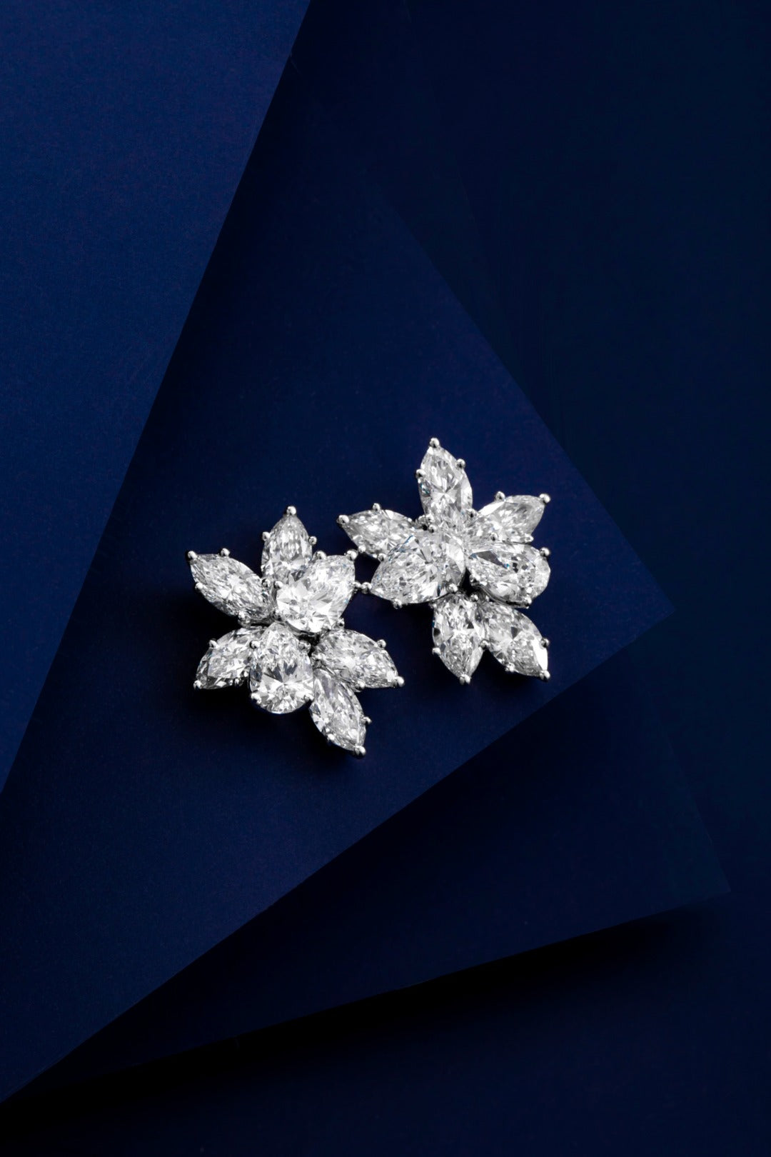 Serwa Jewellery | Star Bloom – PT900 Lab-Grown Diamond Stud Earrings