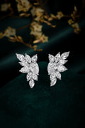 Serwa Jewellery | Floral Radiance – 14K Lab-Grown Diamond Stud Earrings