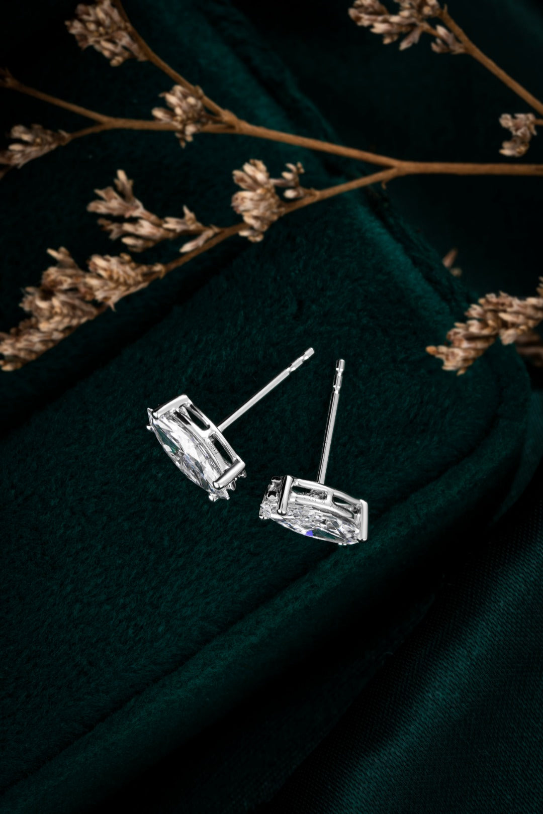 Serwa Jewellery | Pure Marquise – PT900 Lab-Grown Diamond Earrings