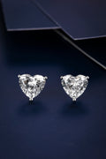 Serwa Jewellery | True Heart – PT900 Lab-Grown Diamond Stud Earrings