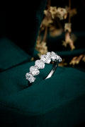 Serwa Jewellery | Seven-Stone Eternity Ring – PT900 Lab-Grown Diamond