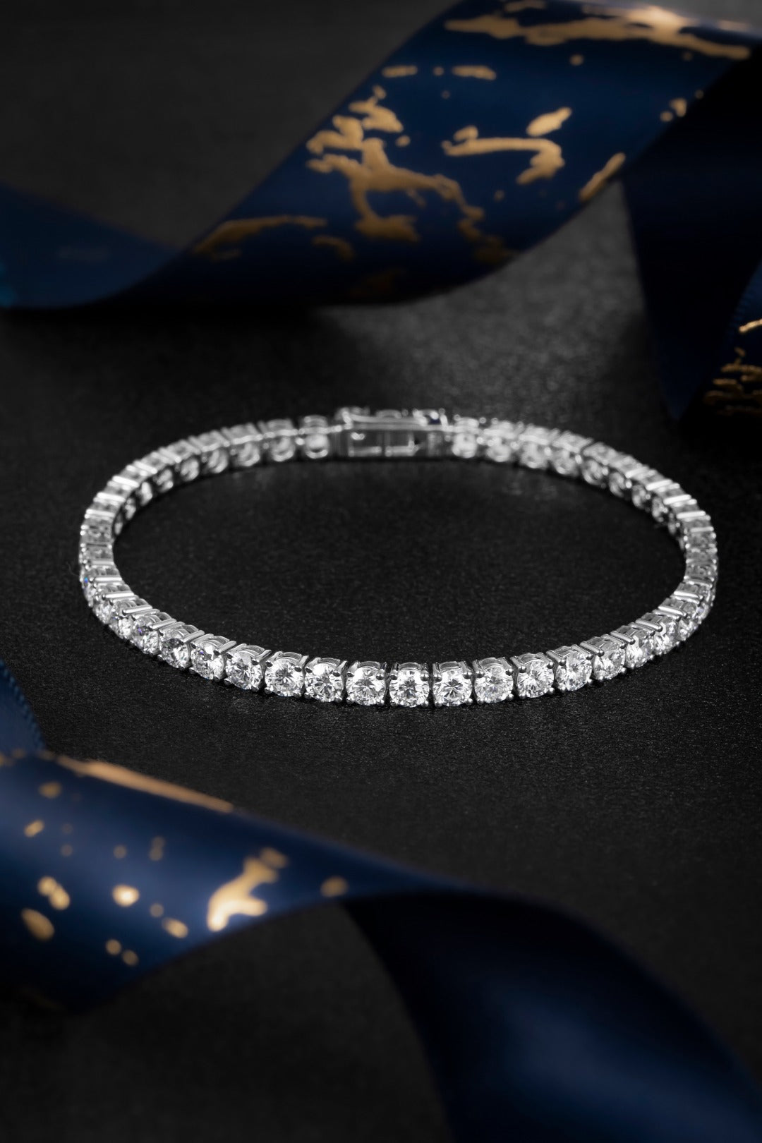 Serwa Jewellery | Celestial Line – PT900 Lab-Grown Diamond Bracelet