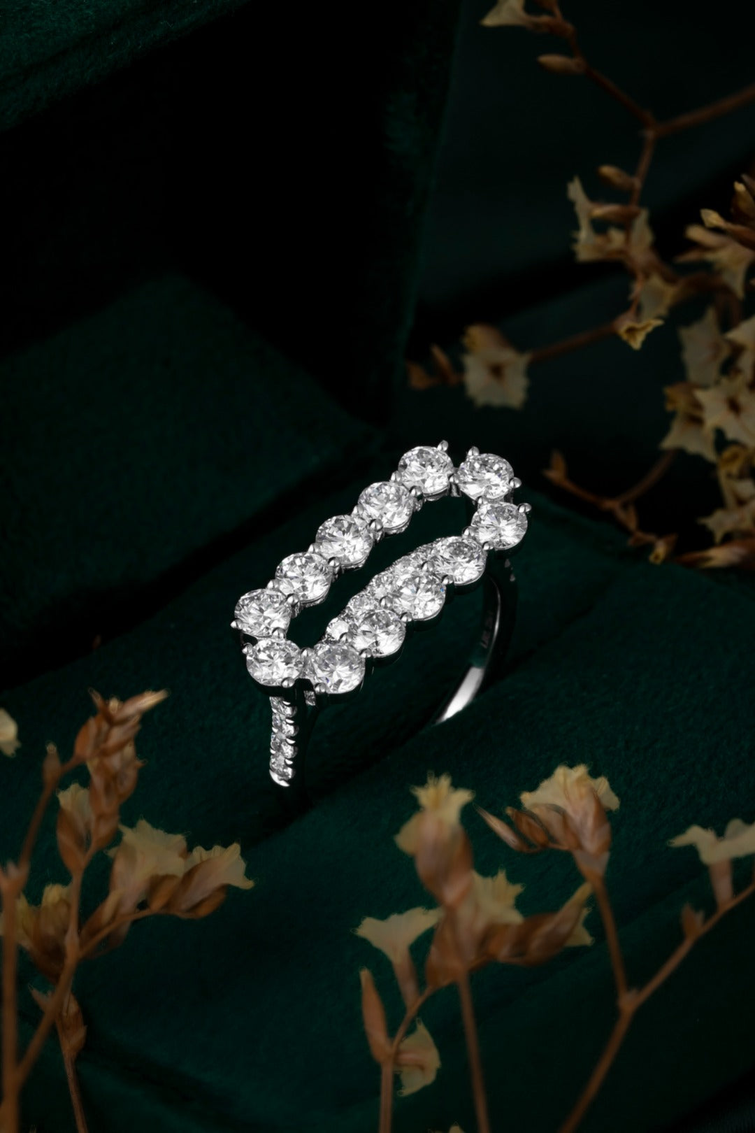 Serwa Jewellery | Infinite Arc – PT900 Lab-Grown Diamond Ring