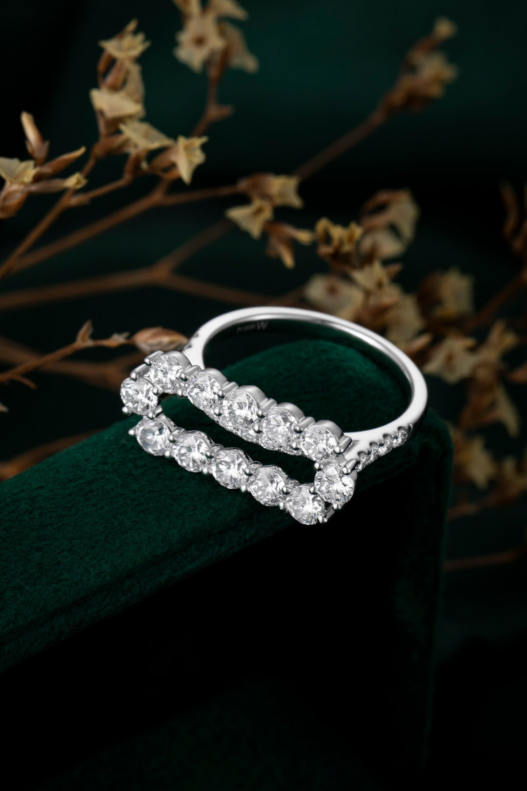 Serwa Jewellery | Infinite Arc – PT900 Lab-Grown Diamond Ring
